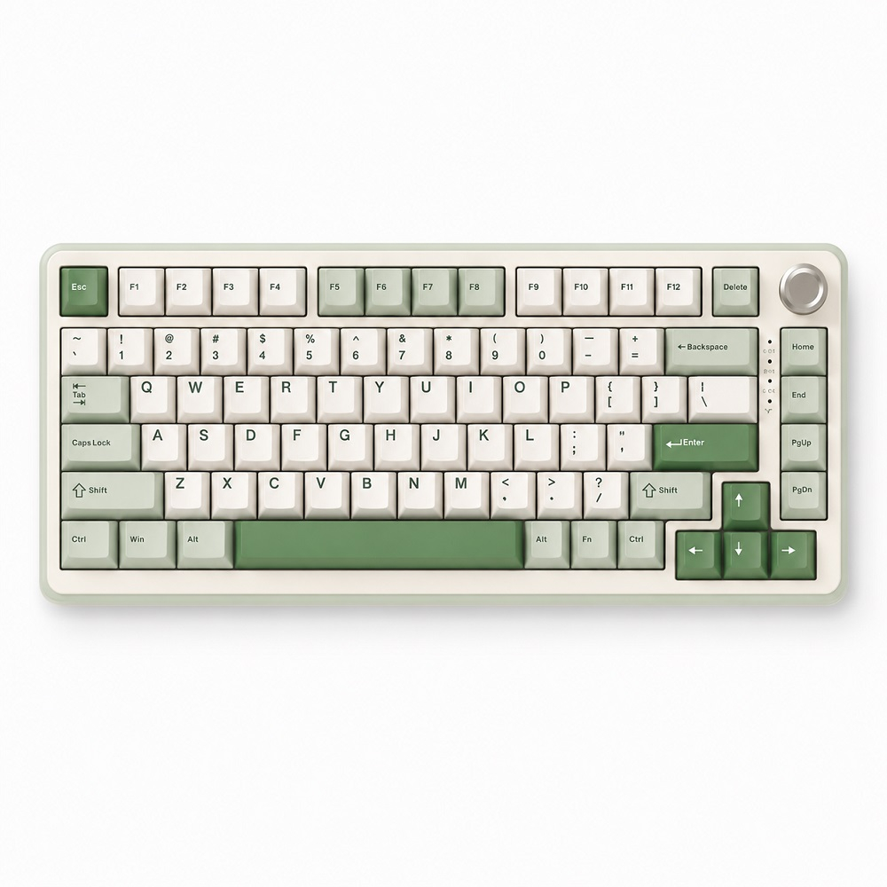 YUNZII B75 Pro Mekanik Klavye Yeşil Milk Switch