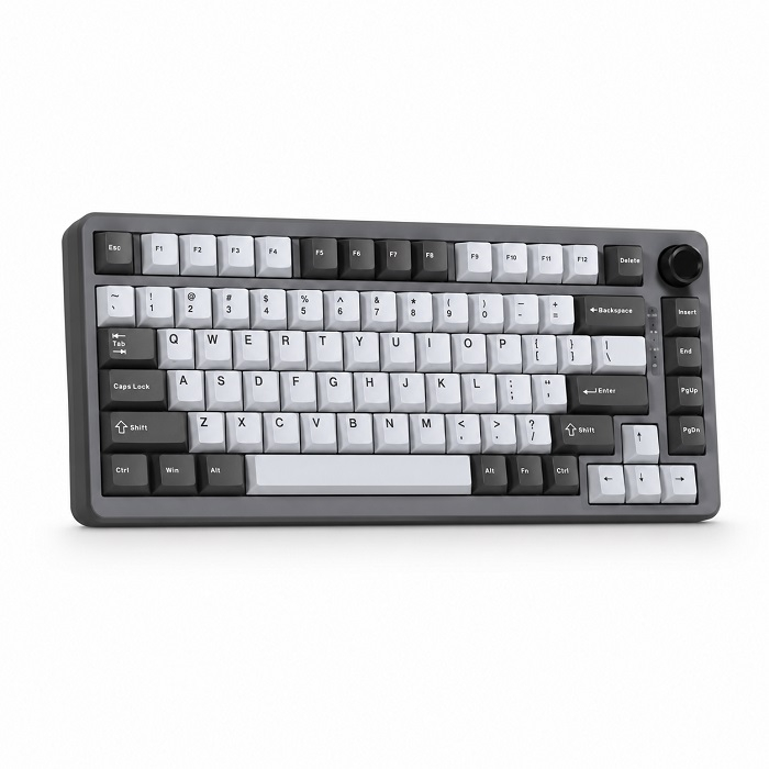 YUNZII B75 Pro Mekanik Klavye Koyu Gri Milk Switch