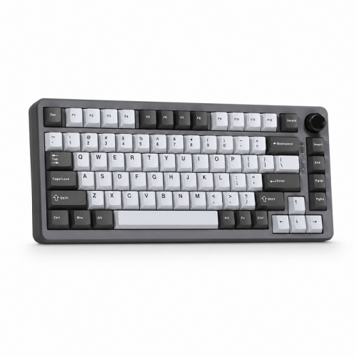 YUNZII B75 Pro Mekanik Klavye Koyu Gri Milk Switch