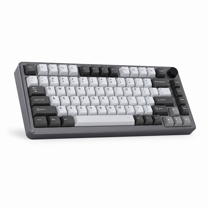 YUNZII B75 Pro Mekanik Klavye Koyu Gri Milk Switch