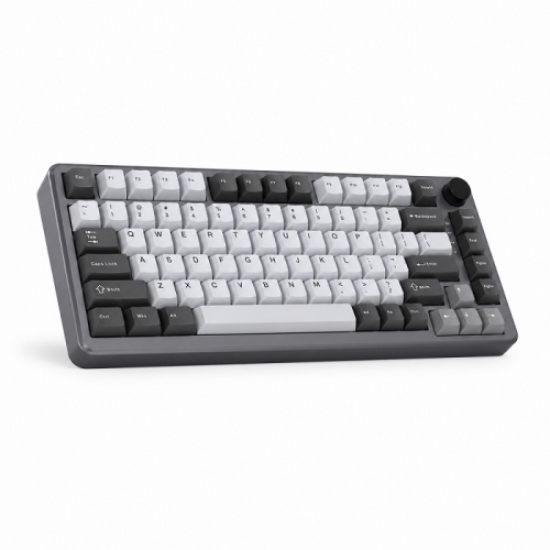 YUNZII B75 Pro Mekanik Klavye Koyu Gri Milk Switch
