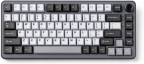 YUNZII B75 Pro Mekanik Klavye Koyu Gri Milk Switch