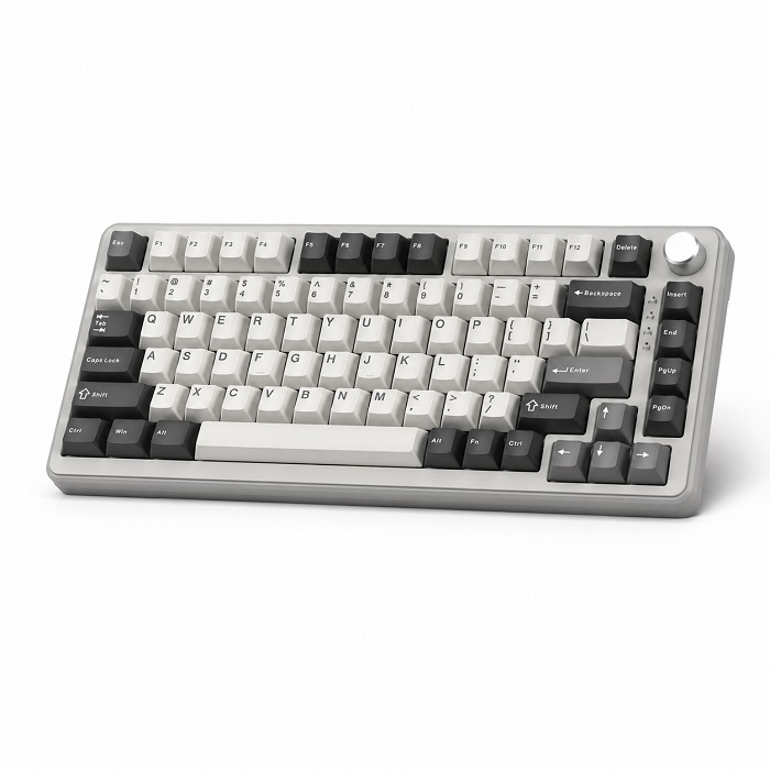 YUNZII B75 Pro Mekanik Klavye Gri Milk Switch