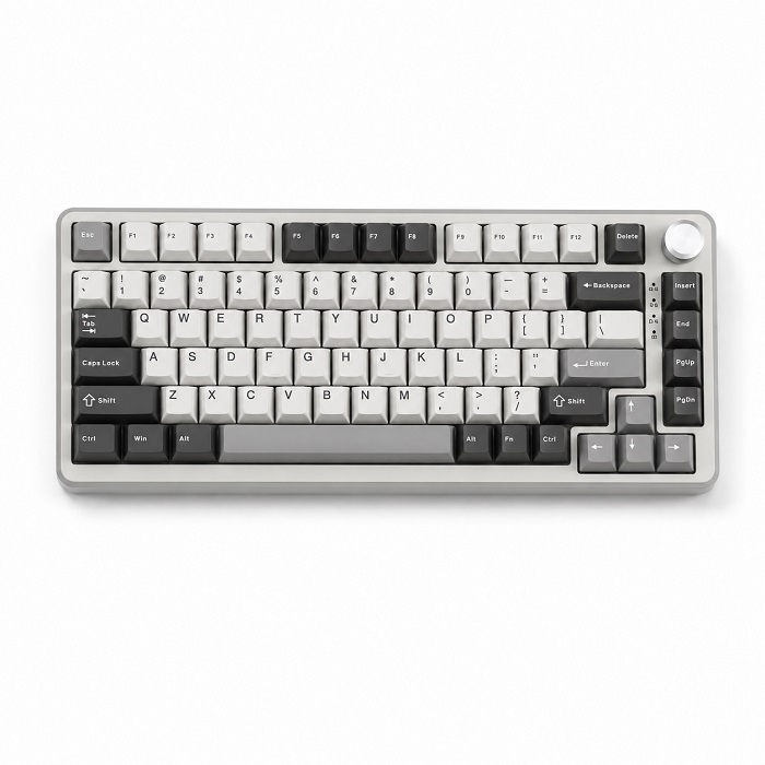 YUNZII B75 Pro Mekanik Klavye Gri Milk Switch