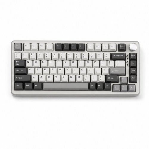 YUNZII B75 Pro Mekanik Klavye Gri Milk Switch