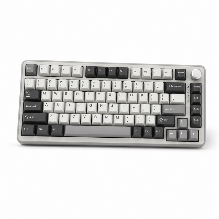 YUNZII B75 Pro Mekanik Klavye Gri Milk Switch
