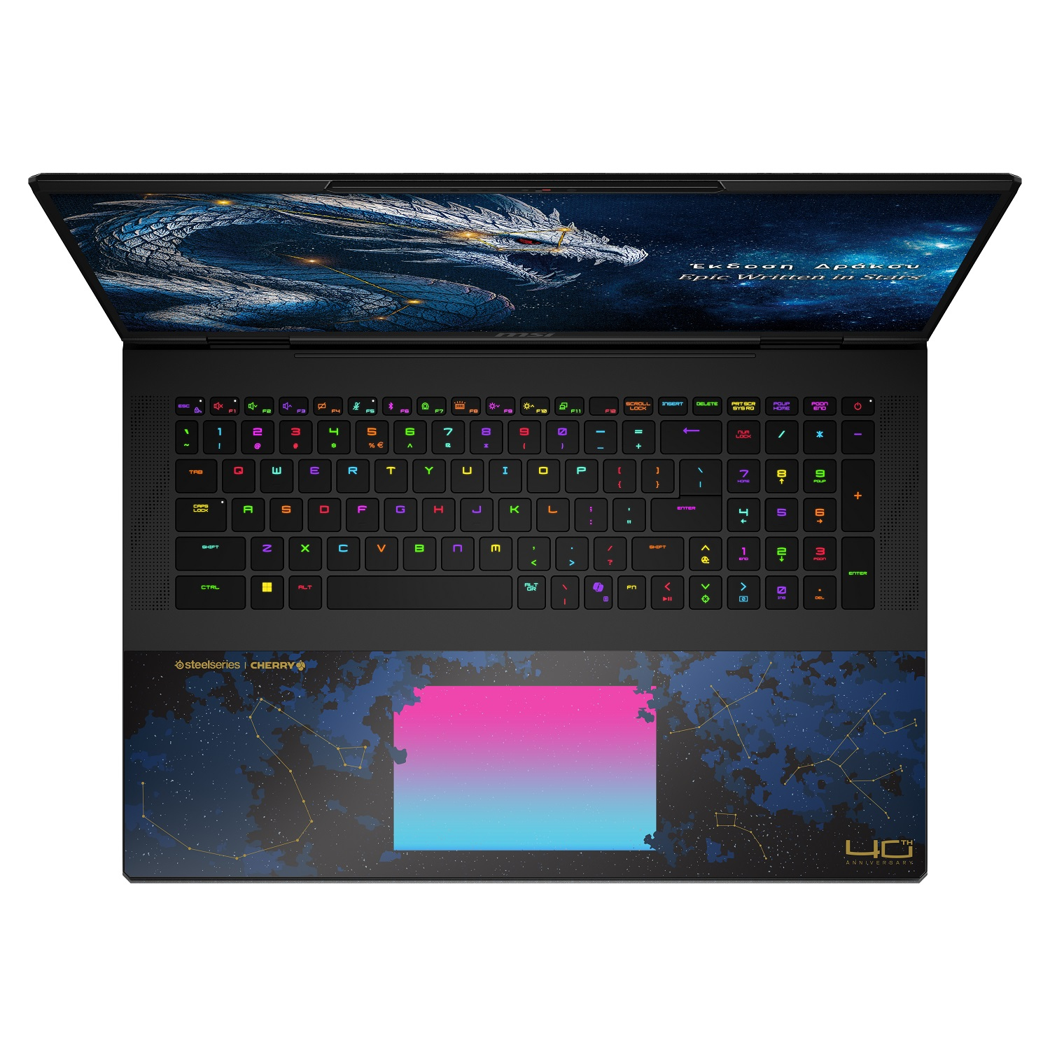 MSI Titan 18 HX Dragon Editon A2WJ-1223TR Ultra 9 290HX Plus 96GB 4TB SSD 24GB RTX5090 18 UHD+ 120Hz W11H Gaming Notebook