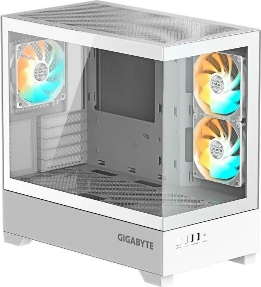 Gigabyte C201 GB-C201PI Panoramic USB 3.0 mATX Beyaz Mid Tower Gaming Kasası