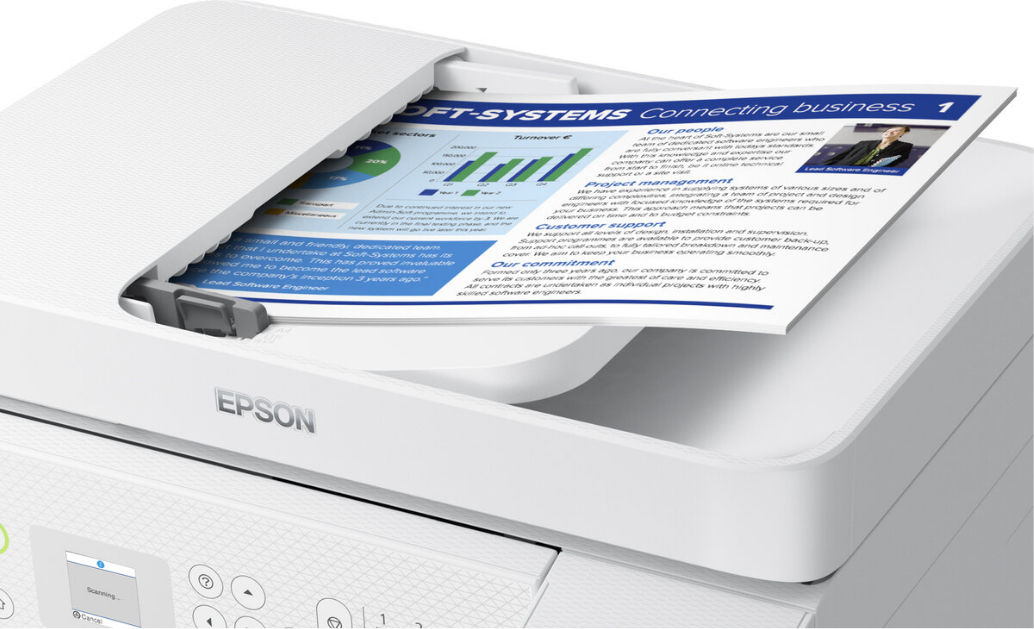 EPSON EcoTank L5296 Tanklı Yazıcı Beyaz