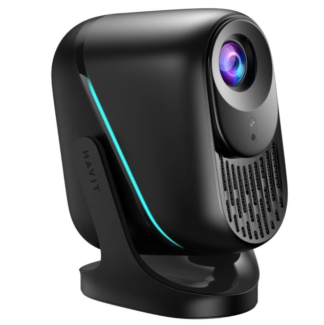 Havit PJ220 Pro Smart Projeksiyon Cihazı - 1080p - Siyah