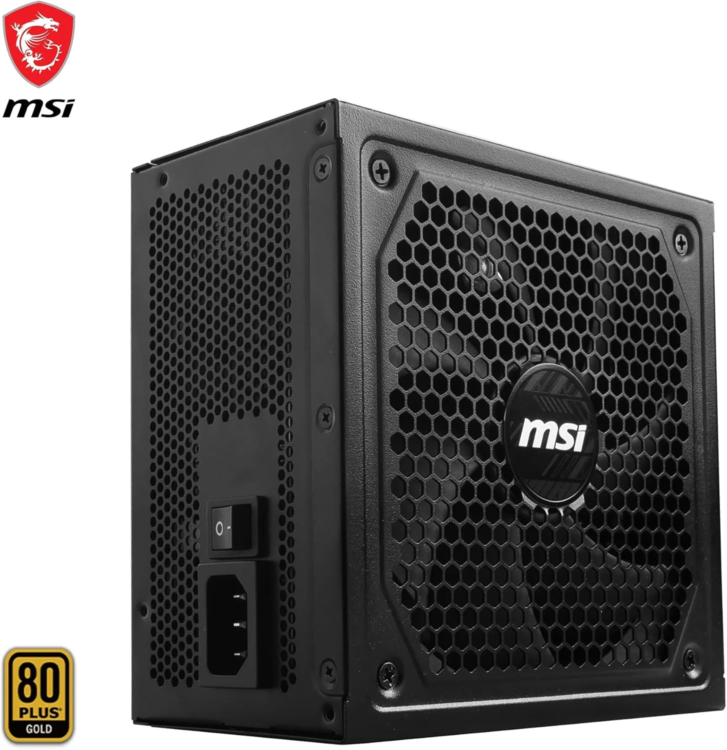 MSI MAG A1000GL PCIE5 II Siyah 1000W 80+ Gold Full Modüler Power Supply