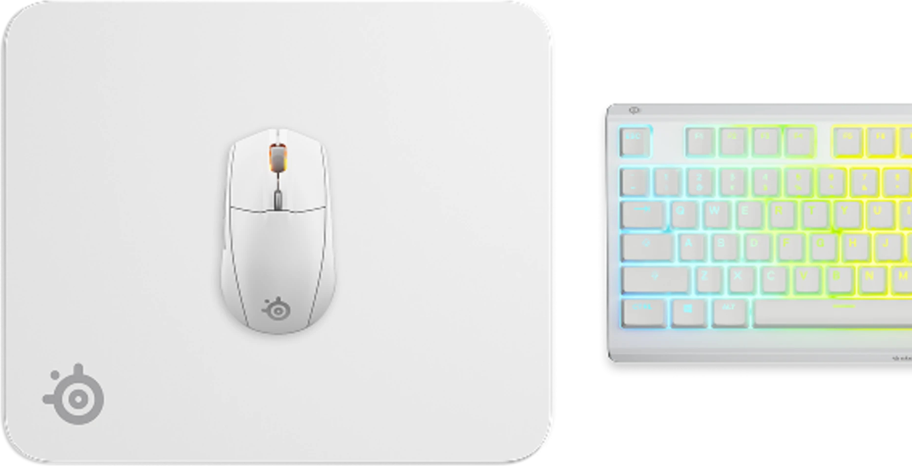 SteelSeries QcK M - White SSMP63461 Oyun Mousepad