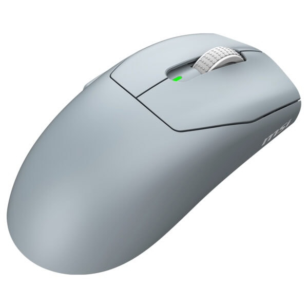 MSI FORGE GM340 Wireless 12000 DPI 1000Hz RGB Kablosuz Sky Gaming Mouse