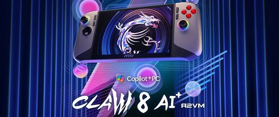 CLAW 8 AI+ A2VM-036TR