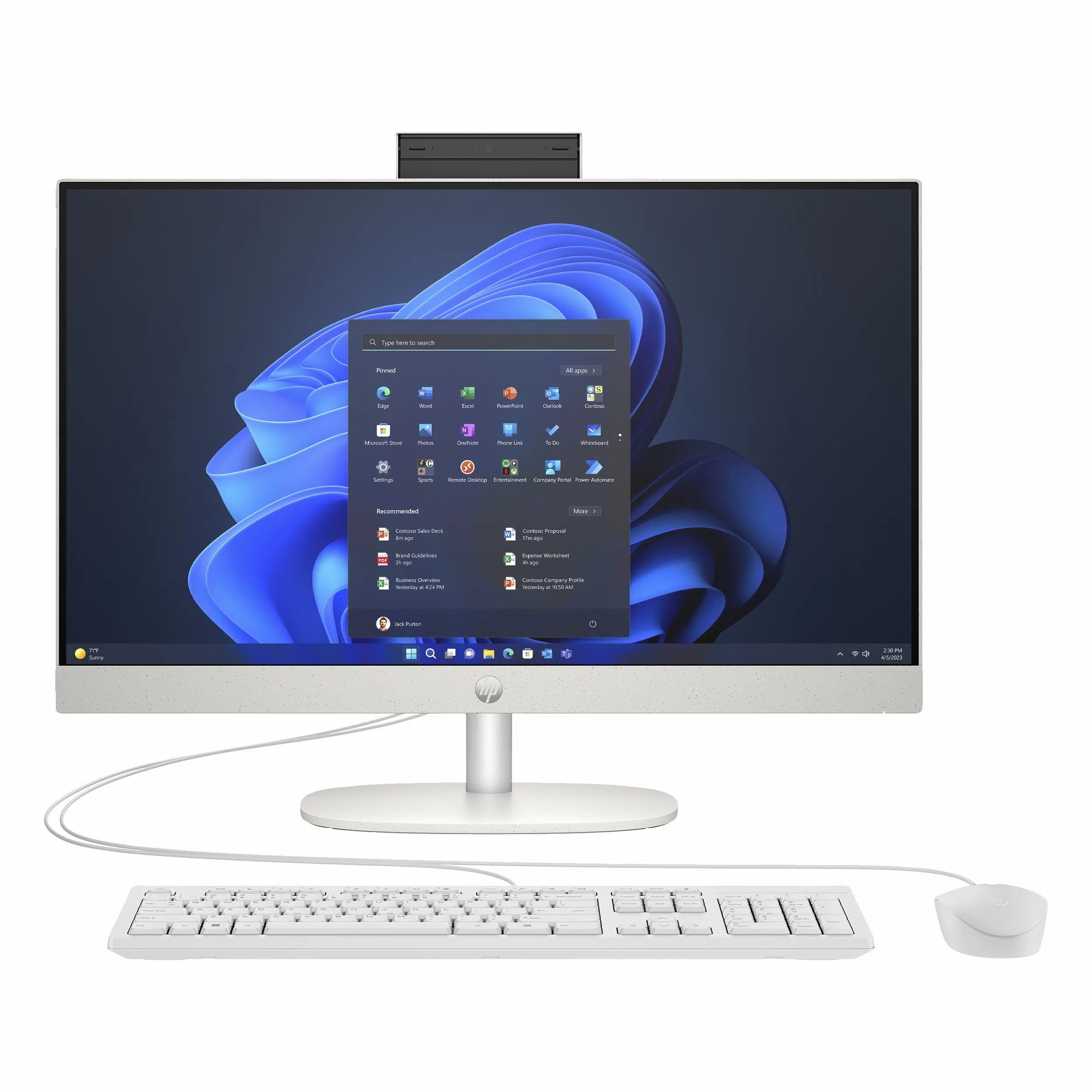 HP ProOne 240 G10 B6JC3ES Core i5-1334U 8GB 512GB SSD 23.8″ FHD FreeDOS All in One PC