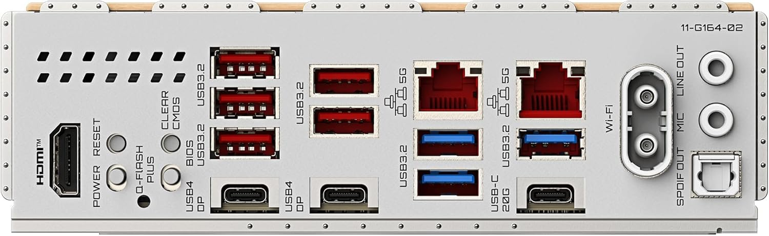 Gigabyte X870E AERO X3D WOOD AM5 DDR5 9000MHz (OC) ATX Gaming Anakart