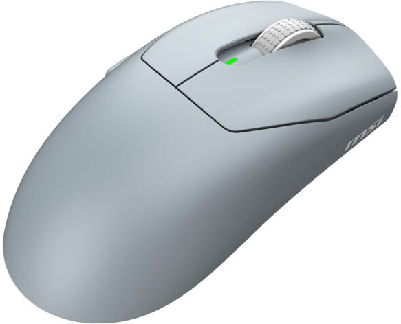 MSI FORGE GM340 Wireless 12000 DPI 1000Hz RGB Kablosuz Sky Gaming Mouse