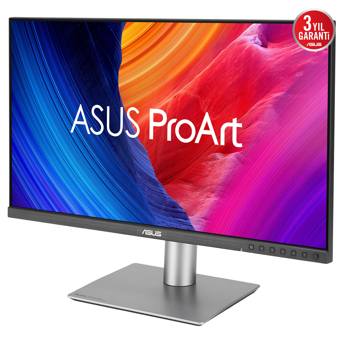 ASUS ProArt PA278CGRV 27″ 144Hz 5ms Dahili Hoparlör Pivot VESA DisplayHDR 400 QHD IPS Monitör