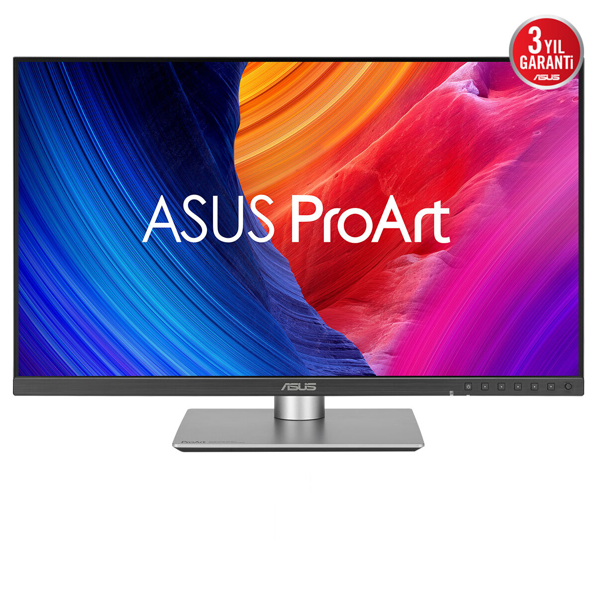 ASUS ProArt PA278CGRV 27″ 144Hz 5ms Dahili Hoparlör Pivot VESA DisplayHDR 400 QHD IPS Monitör