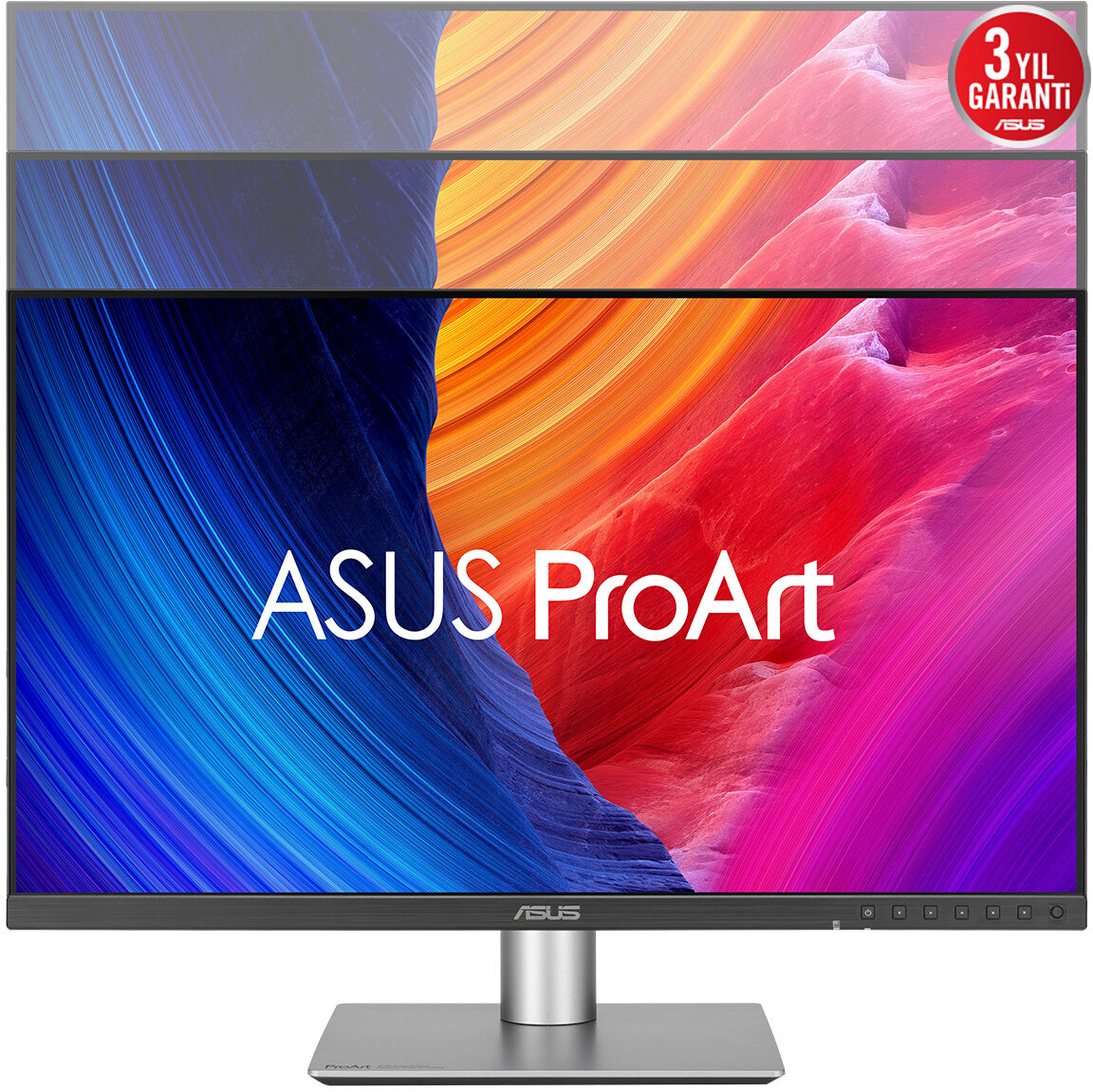 ASUS ProArt PA278CGRV 27″ 144Hz 5ms Dahili Hoparlör Pivot VESA DisplayHDR 400 QHD IPS Monitör