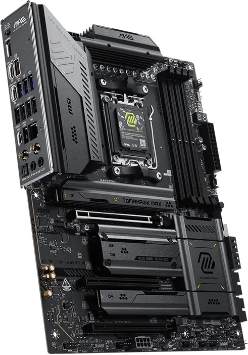 MSI MAG X870E TOMAHAWK MAX WIFI AM5 DDR5 8400(OC)MHz ATX Gaming (Oyuncu) Anakart