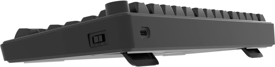 Hawk Gaming HK255B Membrane LCD RGB Kablosuz/Bluetooth Siyah %75 Türkçe Gaming Klavye