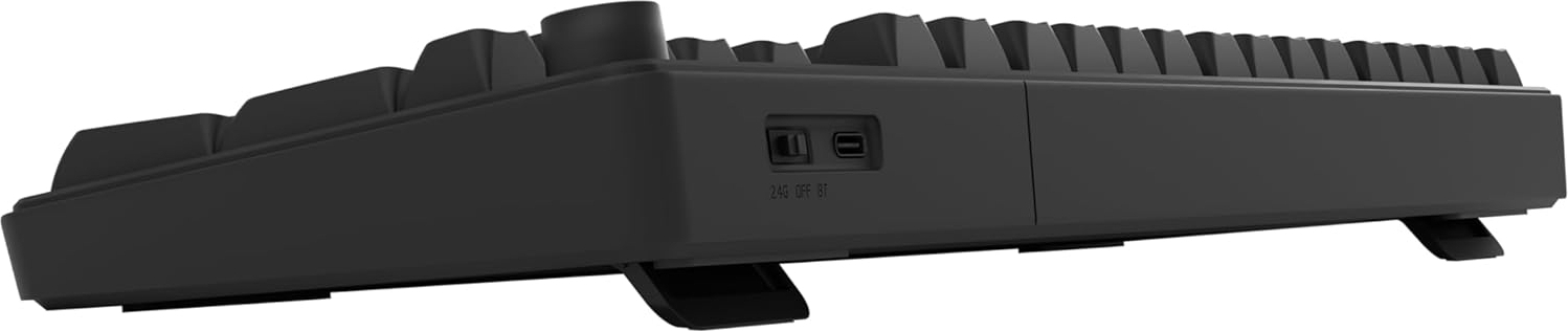 Hawk Gaming HK258B Membrane LCD RGB Kablosuz/Bluetooth Siyah Full Türkçe Gaming Klavye