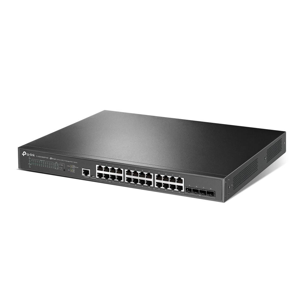 TP-Link TL-SG3428XPP-M2 24 Port 10/100/1000 Mbps Gigabit PoE Switch