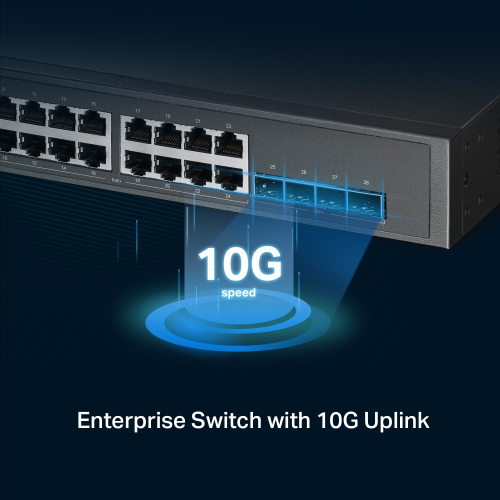 TP-Link TL-SG3428XPP-M2 24 Port 10/100/1000 Mbps Gigabit PoE Switch
