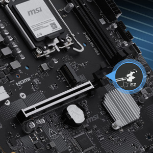 MSI PRO H810M-E Intel H810 Soket 1851 DDR5 6400+(OC)MHz mATX Gaming (Oyuncu) Anakart