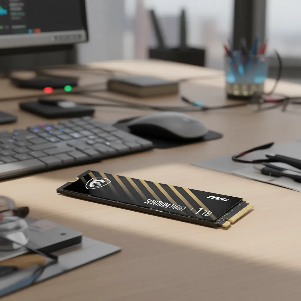 MSI Spatium M461 1TB 5000/3200MB/s PCIe Gen 4.0 NVMe M.2 SSD Disk
