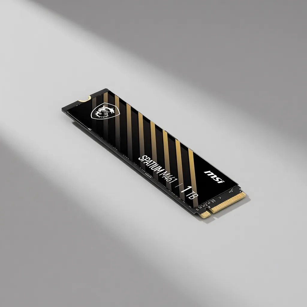 MSI Spatium M461 1TB 5000/3200MB/s PCIe Gen 4.0 NVMe M.2 SSD Disk
