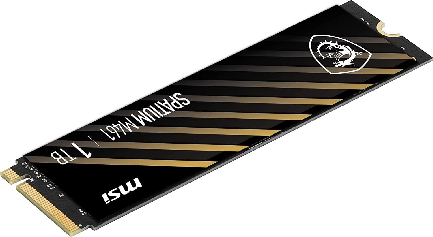MSI Spatium M461 1TB 5000/3200MB/s PCIe Gen 4.0 NVMe M.2 SSD Disk
