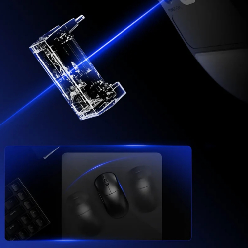 RAWM Leviathan V4 Mavi Wireless Mouse