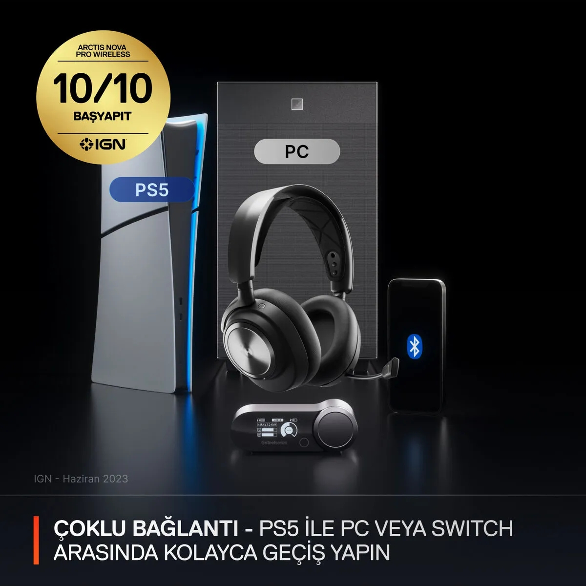 Steelseries Arctis Nova Pro X Beyaz SSH615 Gaming (Oyuncu) Kulaklığı