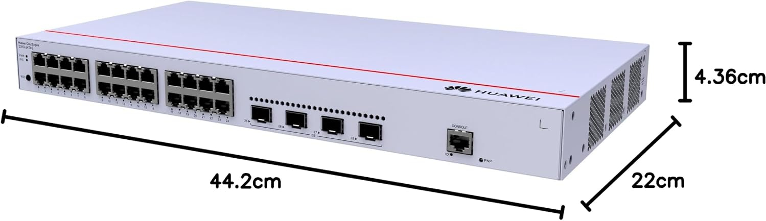 Huawei eKit CloudEngine S310-24T4S 28Port 56Gbit/S Yönetilemez Switch