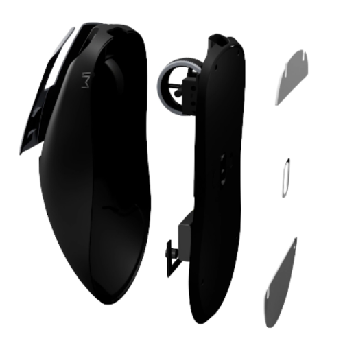 Wraith W1 Wireless Siyah-Gri Mouse 