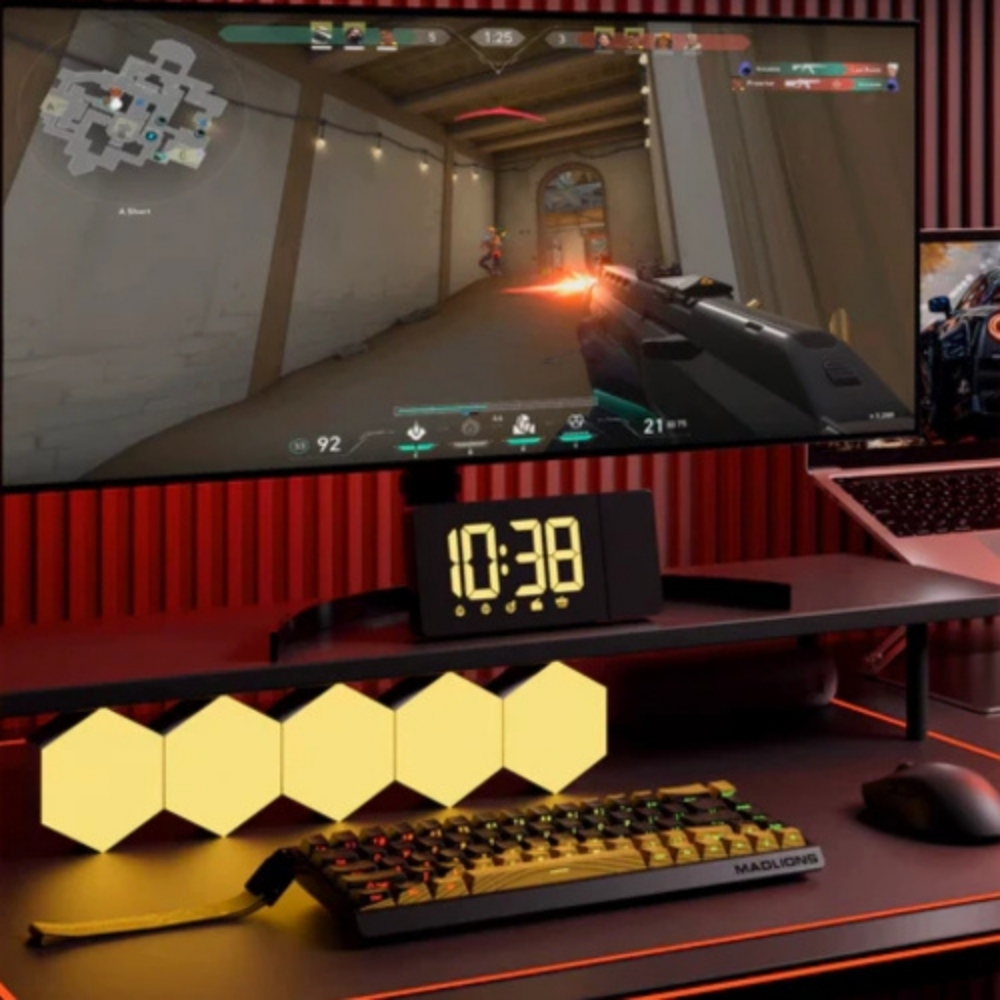 FGG Madlions MAD68 RGB Amber Pro Switch (Manyetik Switch / HE) Klavye Beyaz