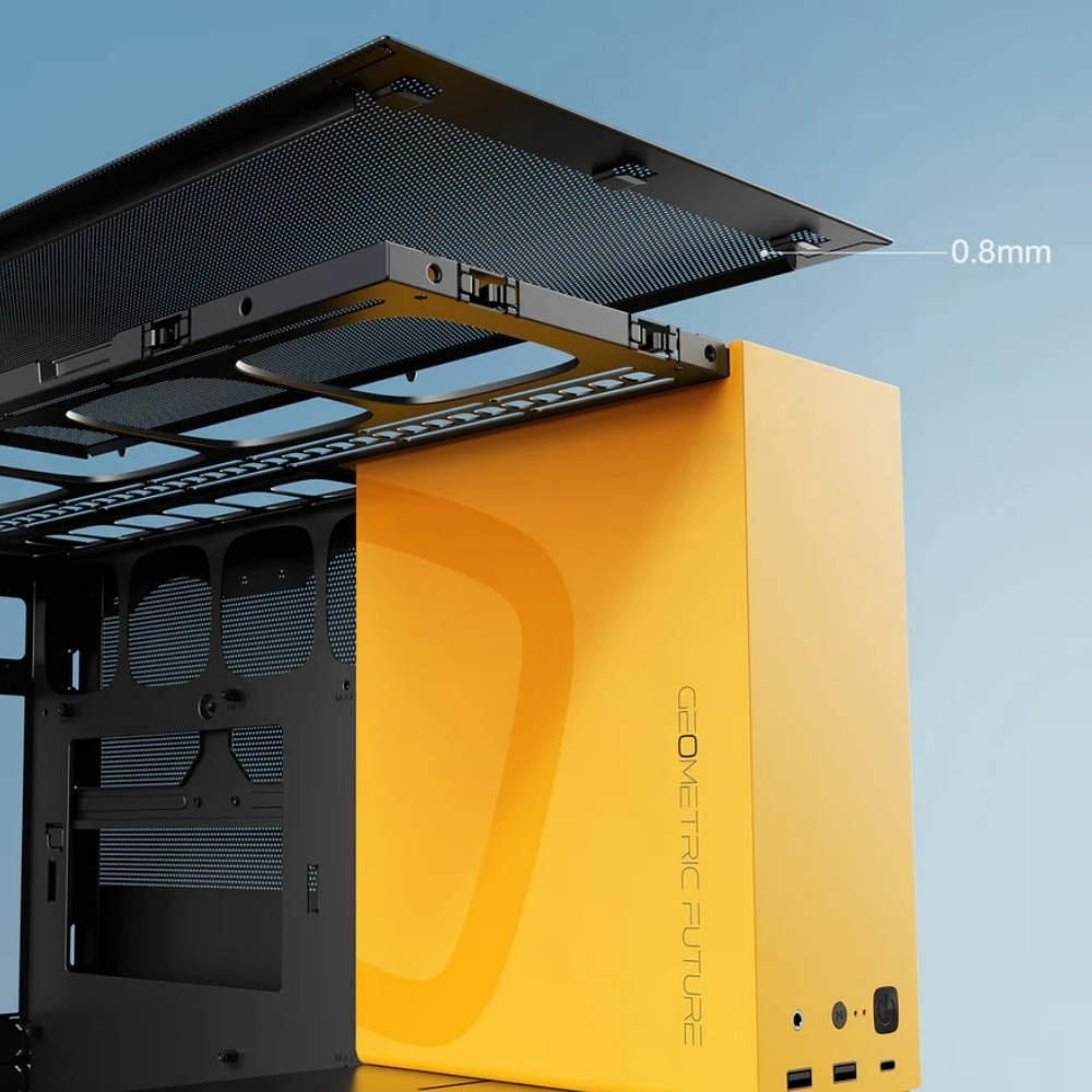 Geometric Future Model 5 Vent E-ATX Beyaz Gaming (Oyuncu) Kasa
