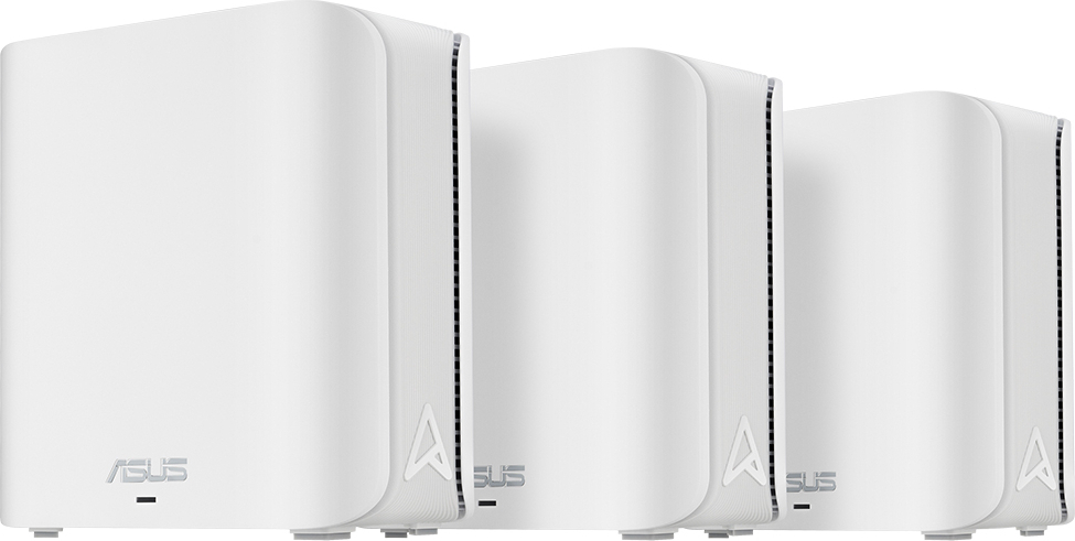 ASUS ZenWiFi BD4 Çift Bantlı Wi-Fi 7 Mesh Sistemi (Beyaz, Üçlü Paket) Router