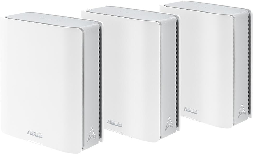 ASUS ZenWiFi BT10 (3-PK) BE1800 Üç Bantlı Wi-Fi 7 Mesh Sistemi (Beyaz, Üçlü Paket)