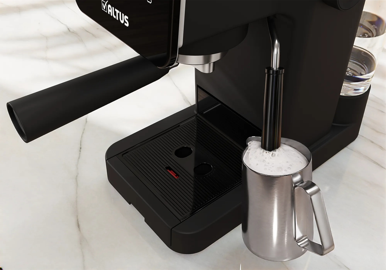 Altus Al 4955 ES Yarı Otomatik Espresso Makinesi