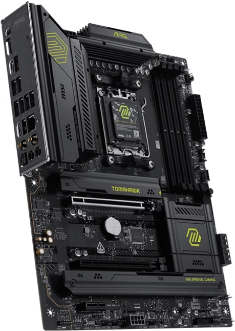 MSI MAG B850 TOMAHAWK WIFI AM5 DDR5 8200(OC)MHz ATX Gaming Anakart