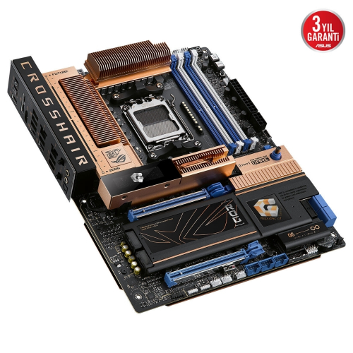 ASUS ROG CROSSHAIR 2006 AMD X870E AM5 DDR5 9600+(OC) MHz WiFi7 Gaming (Oyuncu) Anakart