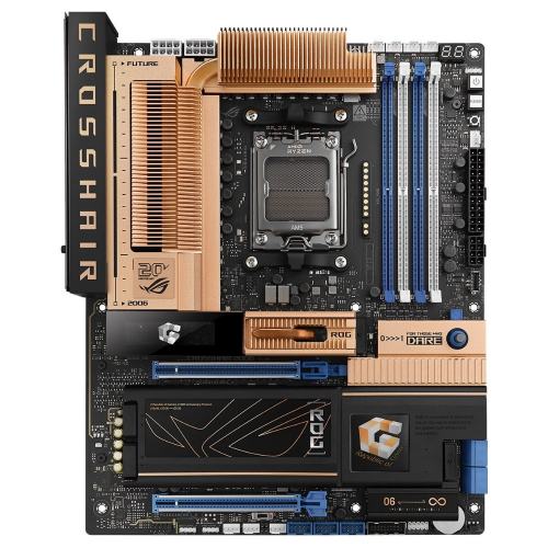 ASUS ROG CROSSHAIR 2006 AMD X870E AM5 DDR5 9600+(OC) MHz WiFi7 Gaming (Oyuncu) Anakart