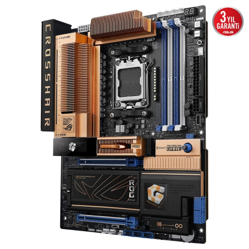 ASUS ROG CROSSHAIR 2006 AMD X870E AM5 DDR5 9600+(OC) MHz WiFi7 Gaming (Oyuncu) Anakart