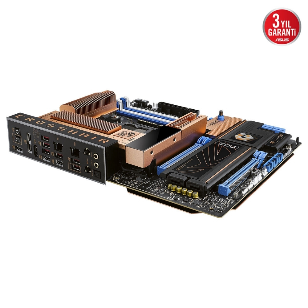 ASUS ROG CROSSHAIR 2006 AMD X870E AM5 DDR5 9600+(OC) MHz WiFi7 Gaming (Oyuncu) Anakart