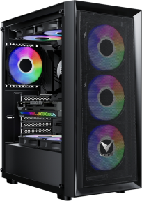 VENTO VG17F 650W 80+ Bronze 4x120mm FRGB Fan Temperli Cam USB 3.0 Mesh ATX Gaming (Oyuncu) Kasa