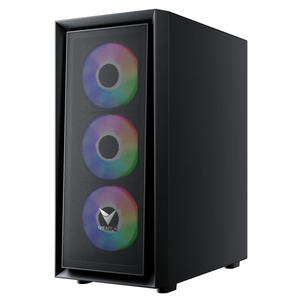 VENTO VG17F 650W 80+ Bronze 4x120mm FRGB Fan Temperli Cam USB 3.0 Mesh ATX Gaming (Oyuncu) Kasa
