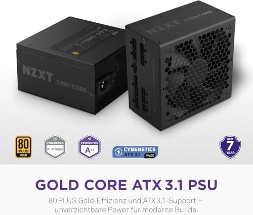 NZXT C750 Gold Core PA-7G3BB-EU 750W 80+ Gold Full Modüler Güç Kaynağı